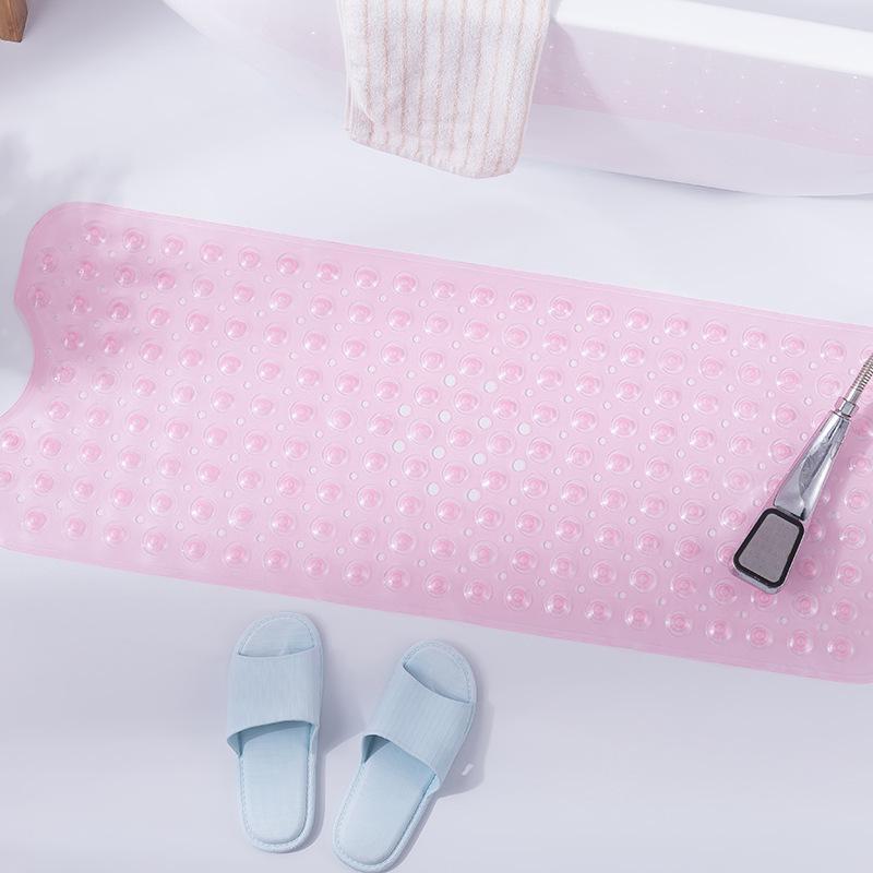 Eco-friendly PVC Anti-slip Bathtub and Shower Mat with Suction Cups