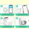 Mini Pocket Printer Gifts Portable Thermal Printer For Pictures/Retro-Style Photos/Receipts/Notes/Lists/Label/ Memo