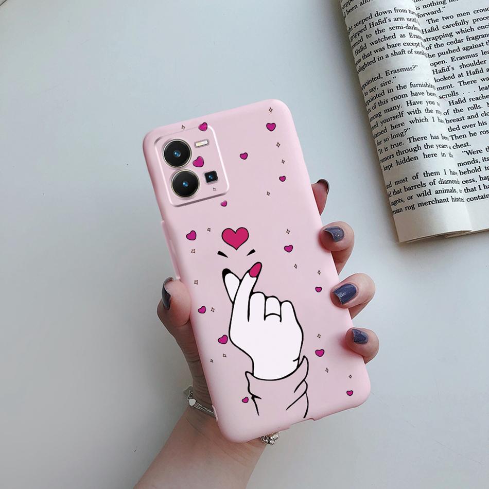 For VIVO Y35 Y16 Y02S Y22S Y75 Phone Case Cute Cactus Painted Soft TPU Back Protector Shell Funda For VIVO Y 35 02S 22S 75 Cover