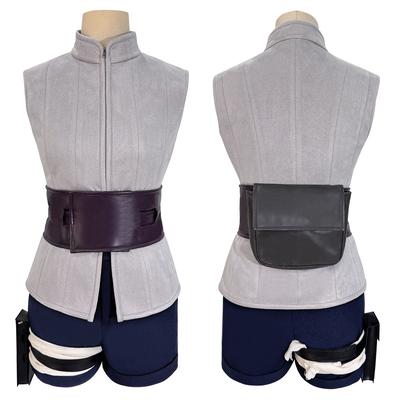 HOLOUN Anime Hyuga Hinata Cosplay Kostým Paruka Top Šortky Ledvinka Vánoční Dárek