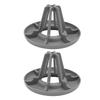 2pcs Water Bottle Drying Rack Multipurpose Fast Drying Hollow Design Lightweight Bottle Rack Dryer for Caliber 1.6 Inch and