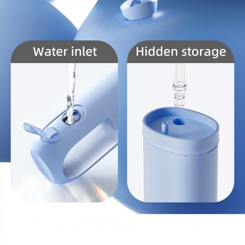 Electric Portable Water Flosser for Braces Rechargeable 4 Cleaning Modes Oral Irrigator for Home Travel Use