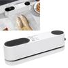   Food Vacuum Sealer 60KPa Rechargeable Automatic Food Sealer Machine 3 Temperature Setting Portable for Home Outdoor Travel