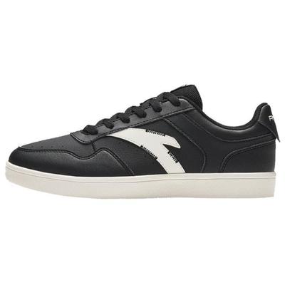 Low-Top Skateboard Shoes Men's Black Sneakers 912358009-8