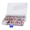 Jewelry Making Kits DIY Irregular Surface Polish 15 Compartment Stone Bracelet Beading Supplies