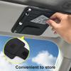 Car Sun Visor Organizer Multi-Pocket Auto Interior Accessories Pocket Organizer Car Document Storage Pouch Glasses Holder