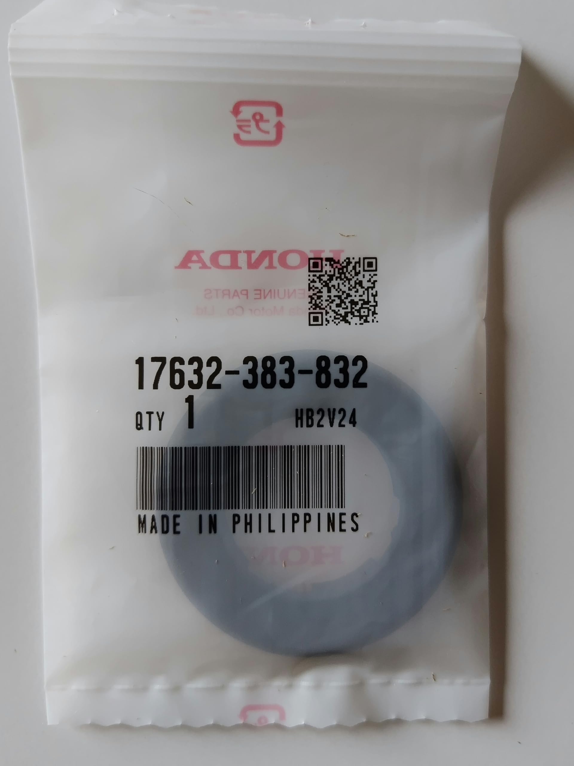 

Genuine Honda Part Fuel Filler Cap Gasket for CT125 and other models 17632-383-832