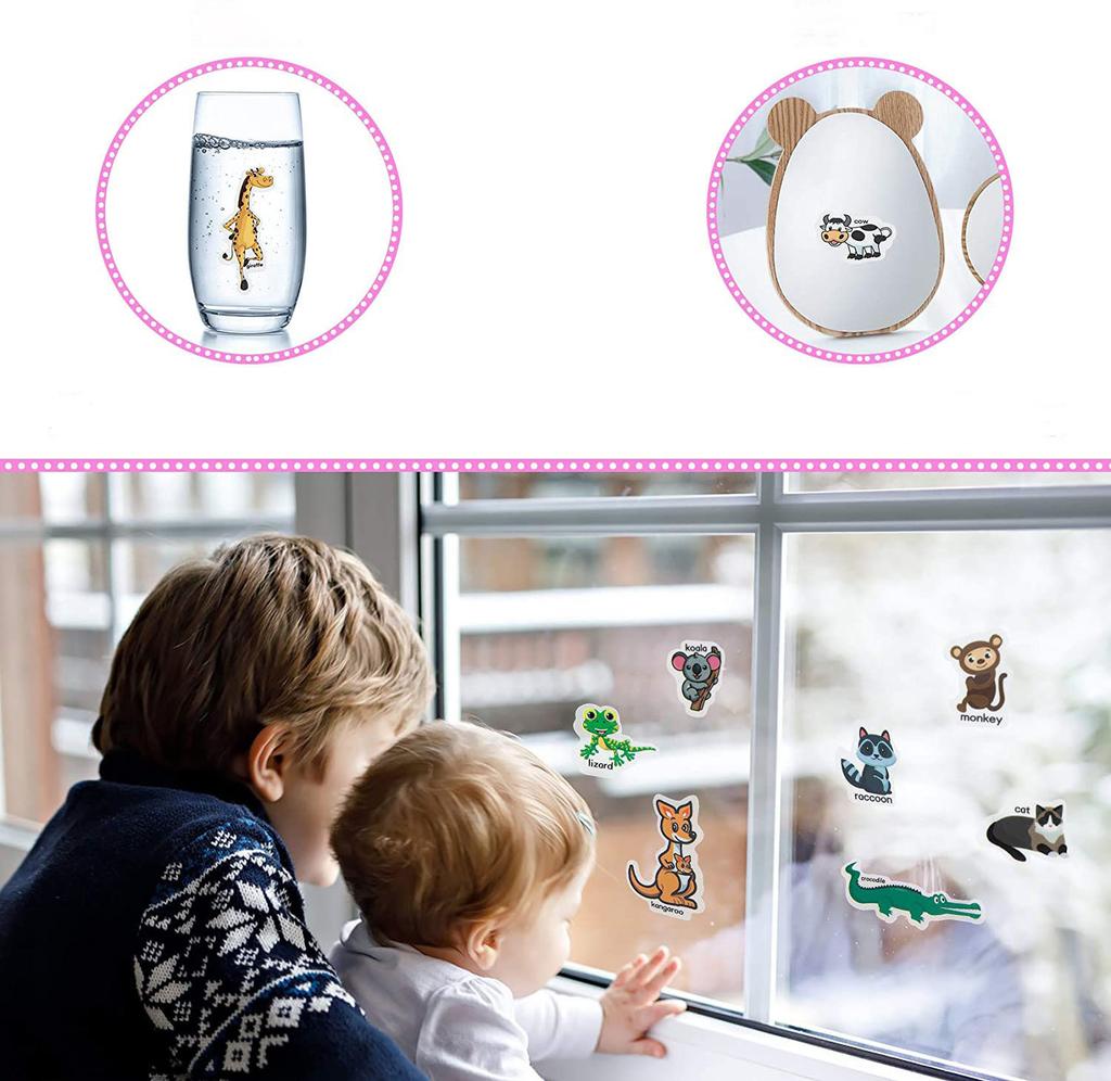 Children's Early Education Sticker Book - Transportation Theme Cognitive And Enlightenment Activities for Kids