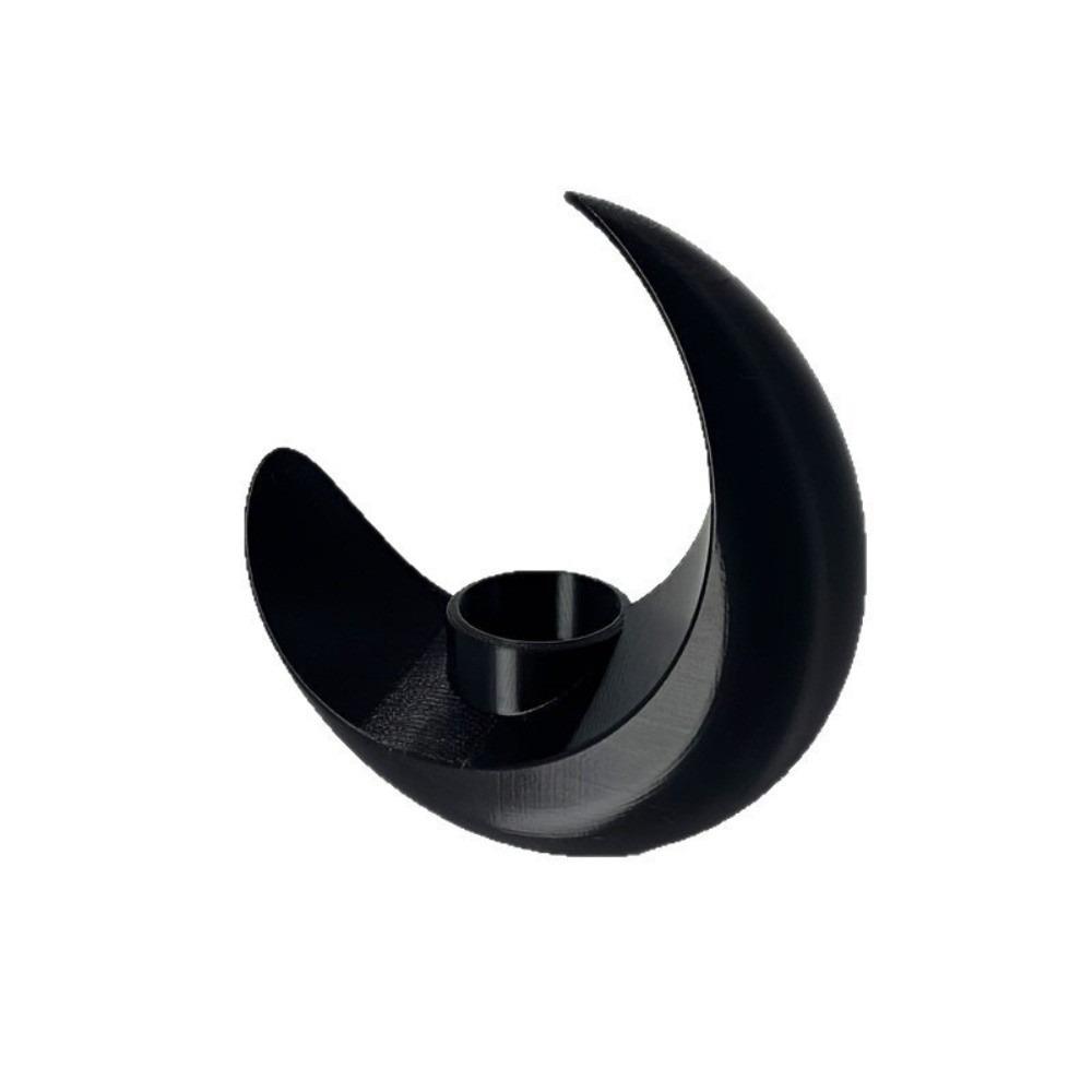 Modern Moon-Shaped Flower Pots Decorative Plant Terrarium Decorative Flower Vase  Living Room чёрный