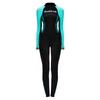 Women Quick Dry Swimsuit One Piece Long Sleeves Swimsuit for Summer Water Sports