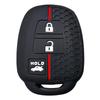 3 Button Silicone Car Key Case Cover for Toyota Prius RAV4 Camry Corolla 2014 2015 2016 2017 Shell Fob Bag Protector Accessories