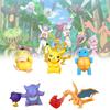 Character 5pcs Pvc Toy Doll Model Decoration Ornaments Gift Christmas