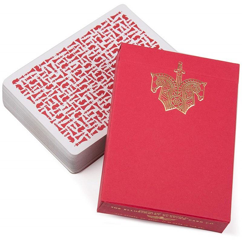Ellusionist Red Knights Playing Cards Bicycle Deck Poker Size Card Games Magic Tricks