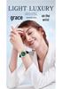 OFNS Women's Casual Luxury Quartz Watch with Calendar and Diamond Accents