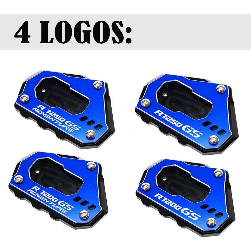 For BMW R1250GS R 1250 GS Adventure ADV R1200GS R 1200 GS LC Motorcycle CNC Side Stand Enlarge Extension Kickstand Foot Pad