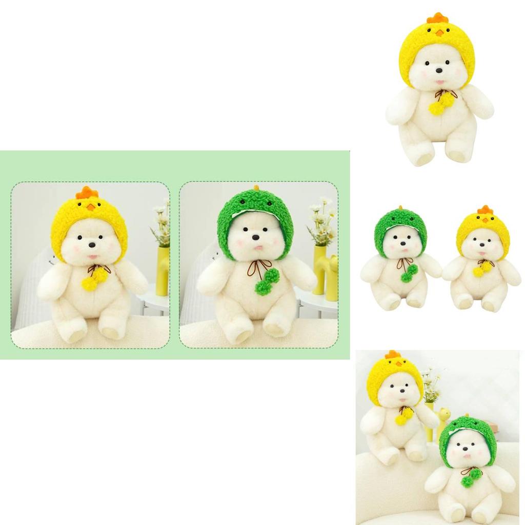 Adorable 40cm Wuluola Dinosaur Duck Plush Toy In Soft Short Velvet For Kids