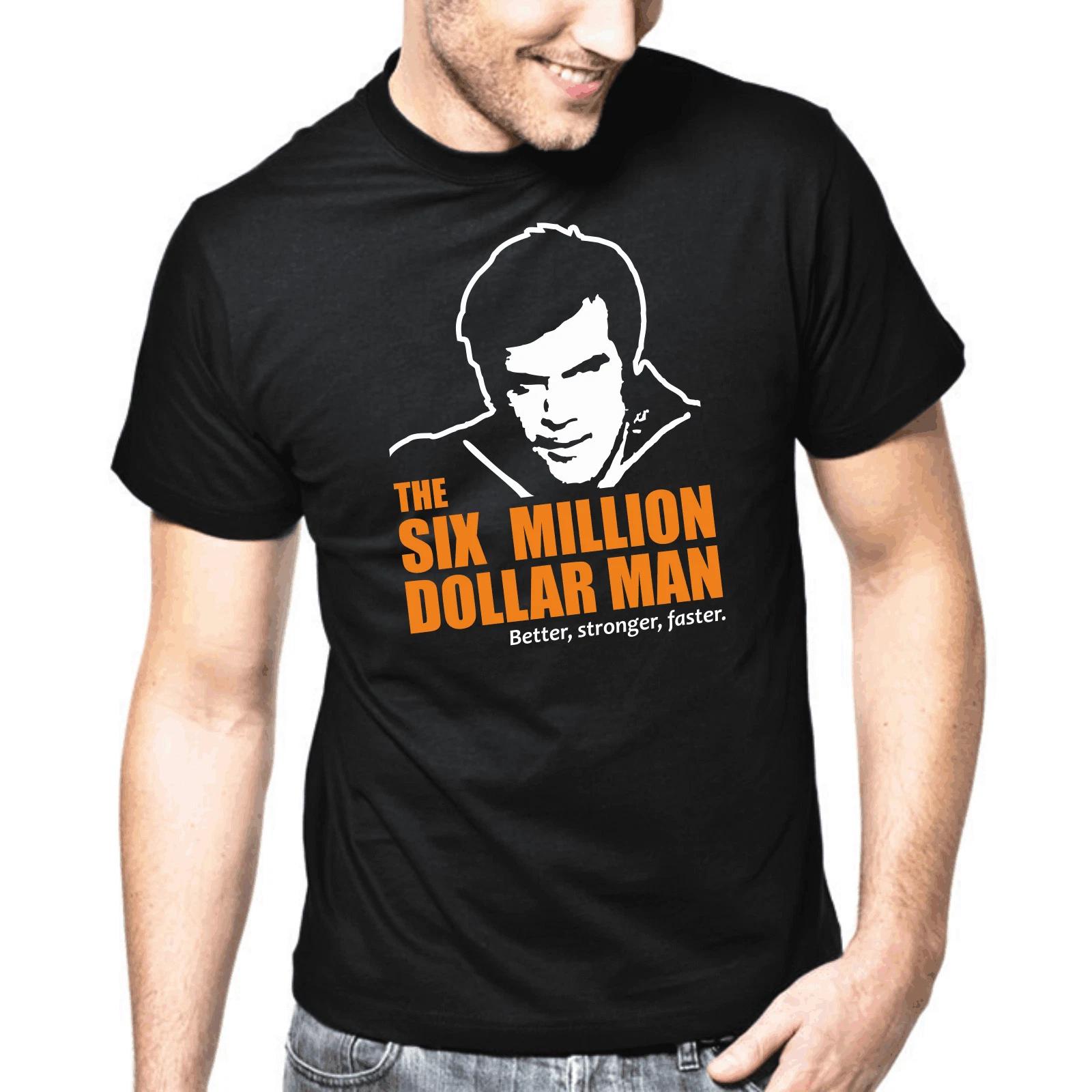 Men s and Women s T-shirts The Six Million Dollar Man Série Années 80 Culture Fan L