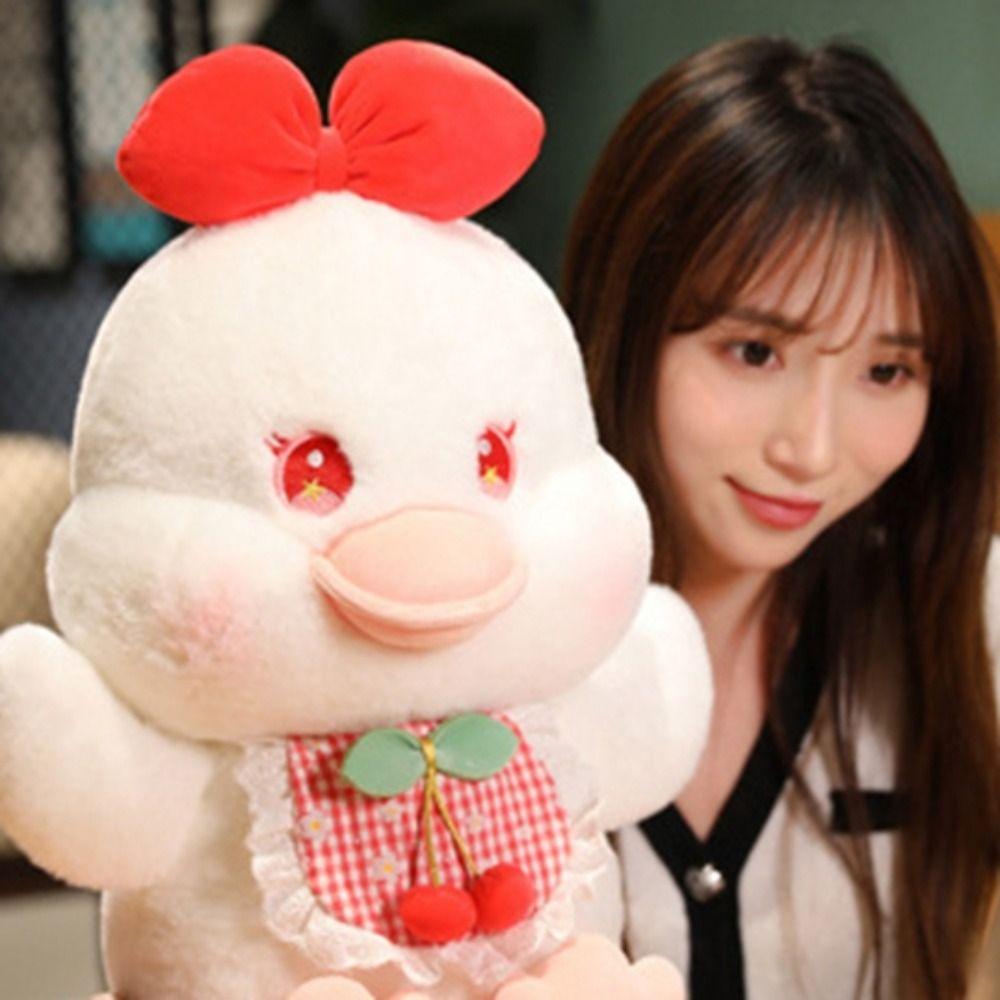 Cartoon Animal Duck Plush Doll Soft Cartoon Duck Doll Duck Plush Toy Female Lady Girl