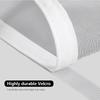 White mosquito net, self-adhesive window mesh without drilling, window insect-proof mesh suitable for doors and Windows. curtain