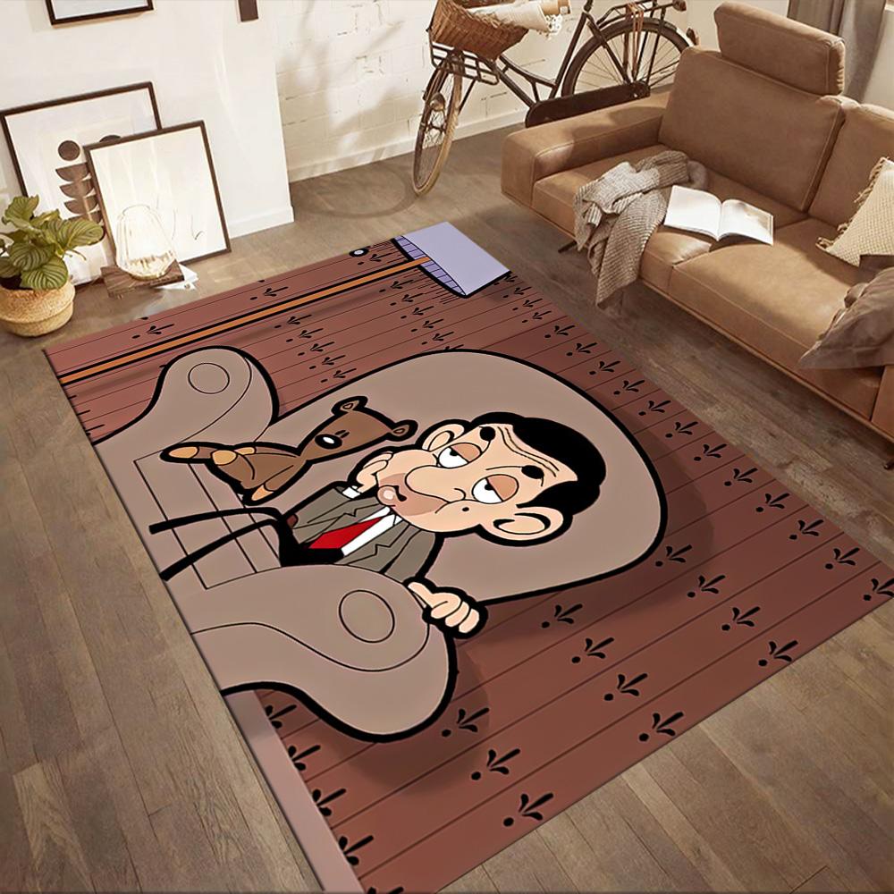 Sig. Fagiolo (Versione animata) I tappeti quadrati sono un'ottima scelta per soggiorni, camere da letto, decorazioni per la casa e come regali.