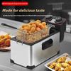 Kitchen Large Capacity Oil Fryer Constant Temperature Fried Chicken Frying Machine Professional Commercial Electric Fryer