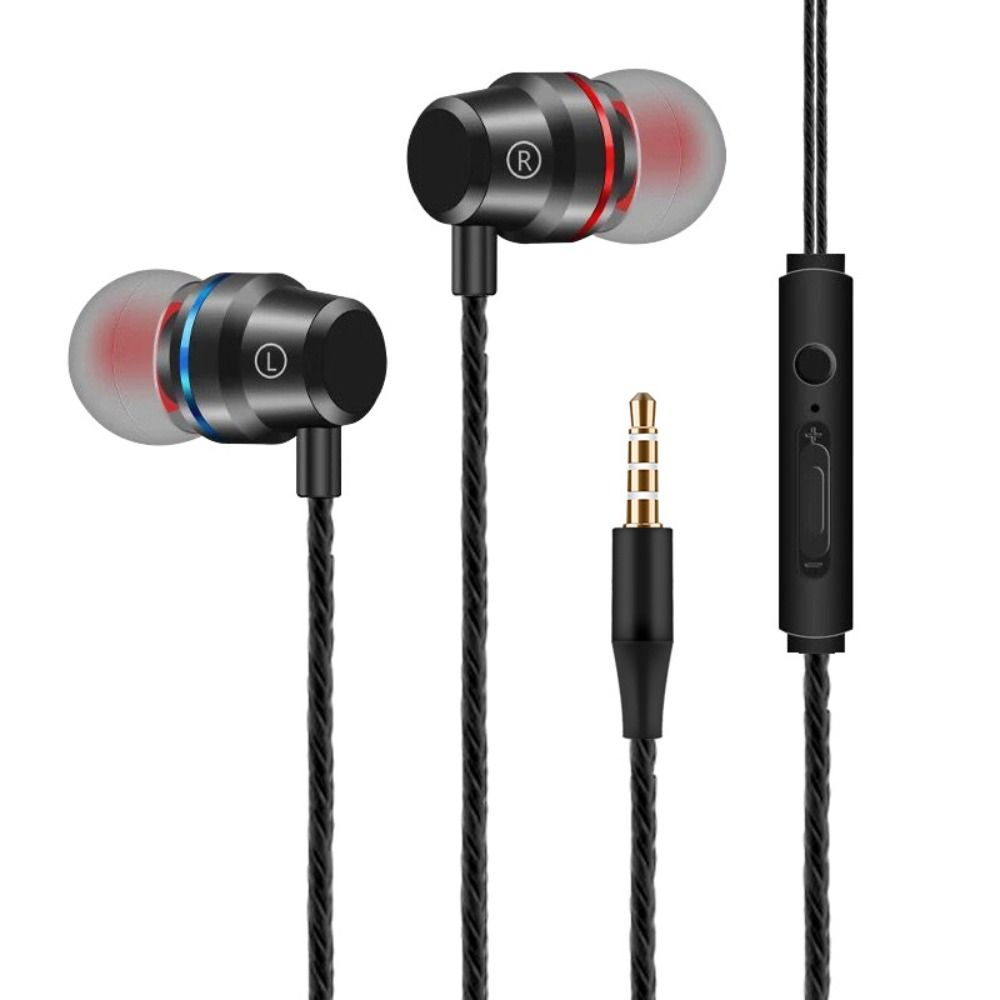 in Ear Earphone 3.5mm Wired Headset Portable Music Earphones