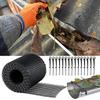 DIY Gutter Guard Mesh Plastic Gutter Mesh Cover  For Gutter Downspout And Drain