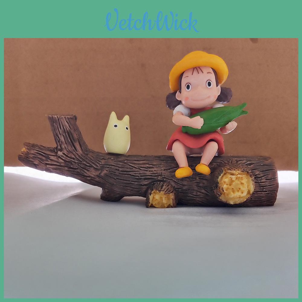 Pvc My Neighbor Totoro Mei Sitting Figurine For Birthday And Holiday Gift Ornament