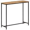 Console Table 80x30x74 cm Solid Mango Wood and Iron