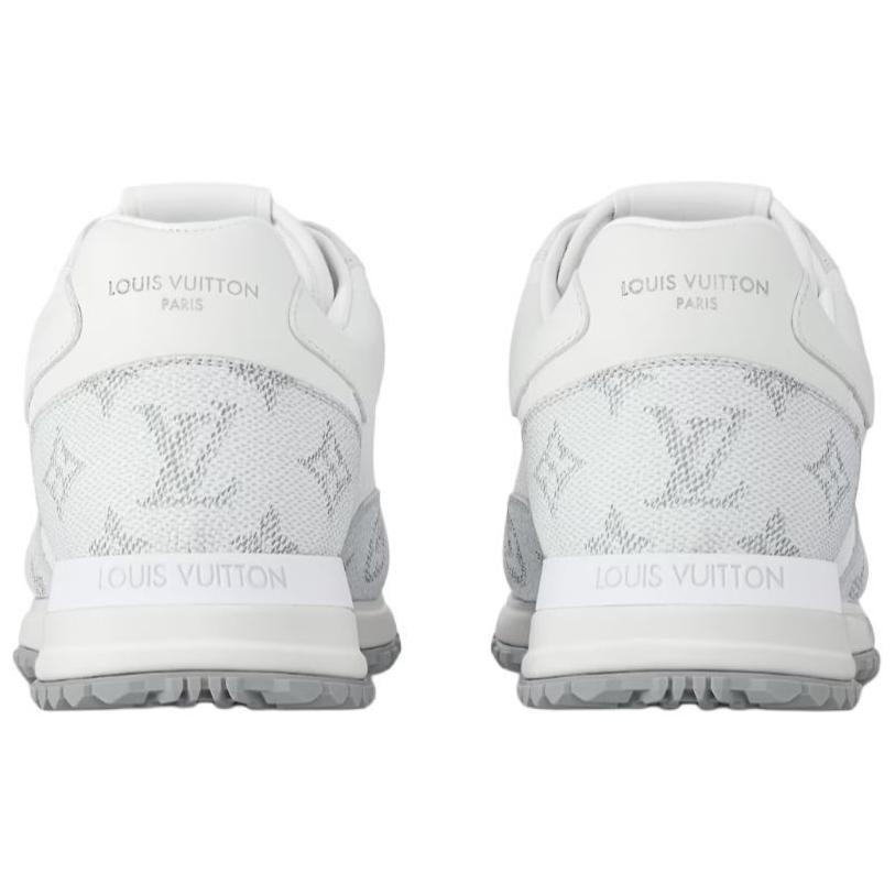 Louis Vuitton Run Away Cow Leather Low Top Casual Shoes Men's White 1ADG5Q