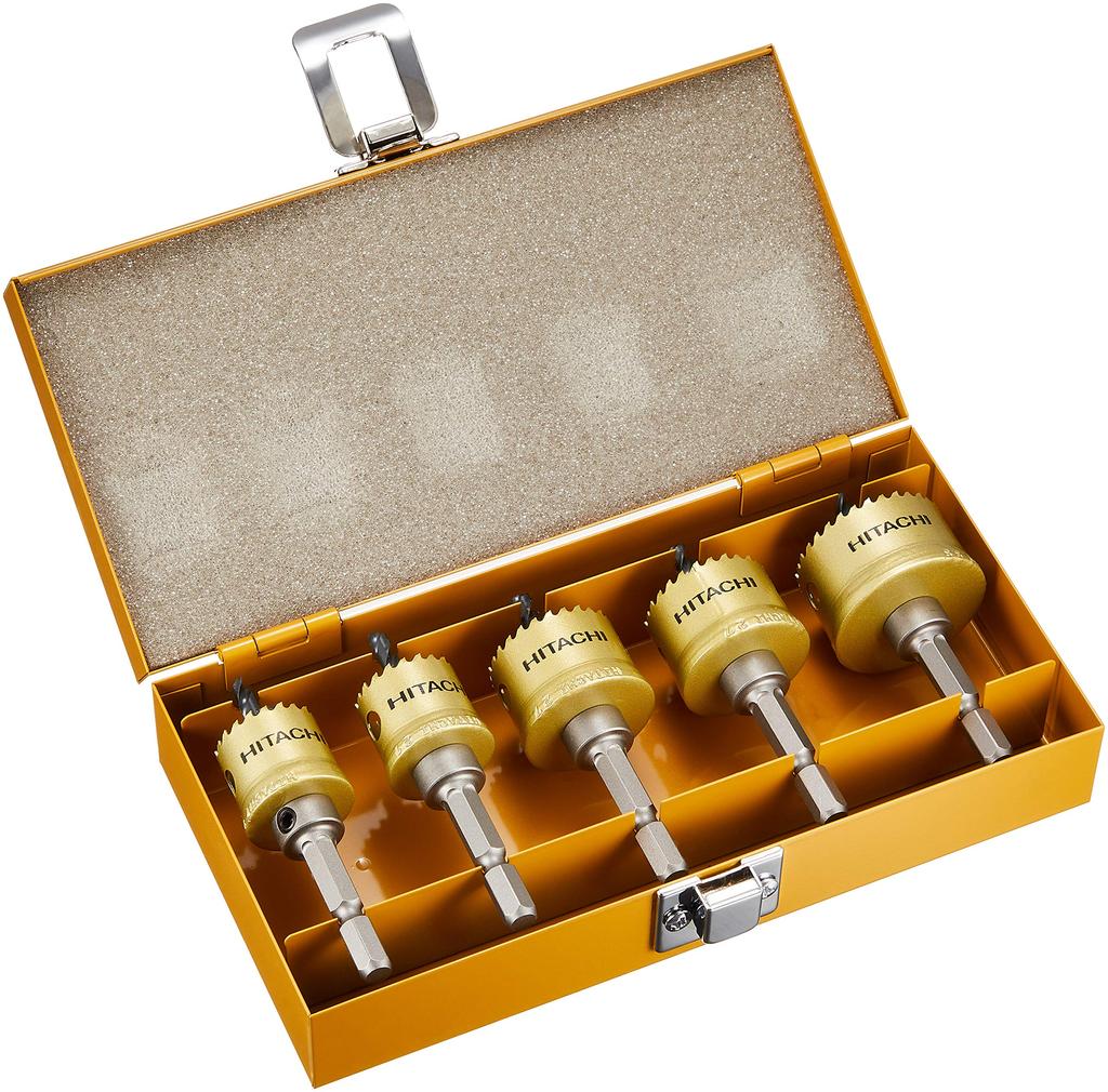 HiKOKI Impact Driver High Speed Hole Saw Electrical Work Set A X X X (21 2, 27 2, 33 1) 0032-0099