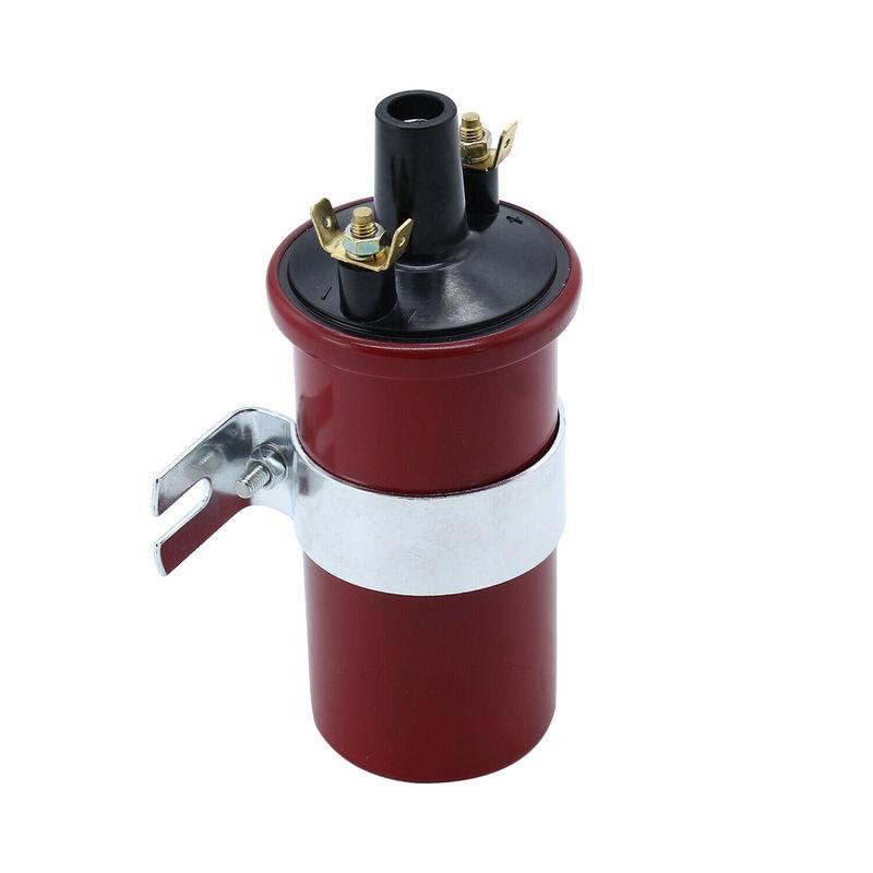 12V Auto Ignition Coil Red Car Accessories Replace For DLB105 LUCAS Sports Ignition Coil