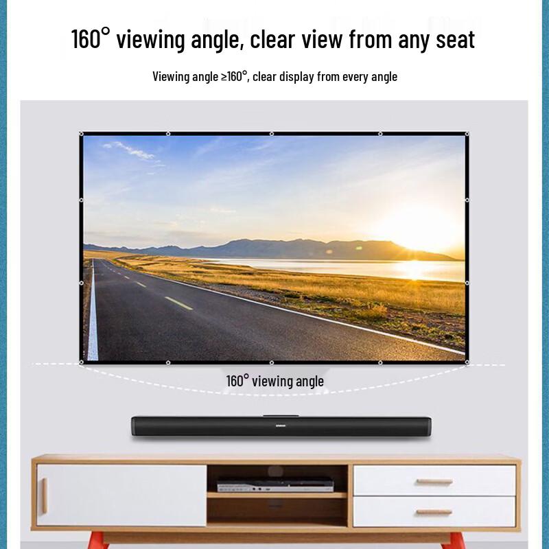 Portable Outdoor Projection Screen