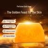 Sweet Golden Fragrance Soap - 80g: Long-lasting Scent, Deep Cleaning, Strong Oil Control, Handmade Face Wash.