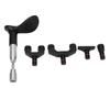 Deep Tissue Massage Tool 4 Heads Stainless Steel Portable Manual Chiropractic Adjustment Kit