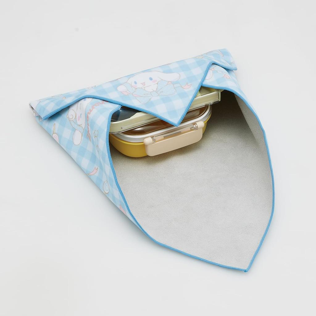 Skater Lunch Easy to Sanrio Cinnamoroll Big KBST4368207 Selbstklebendes Tuch, Krawatte, Schleife, Mädchen,