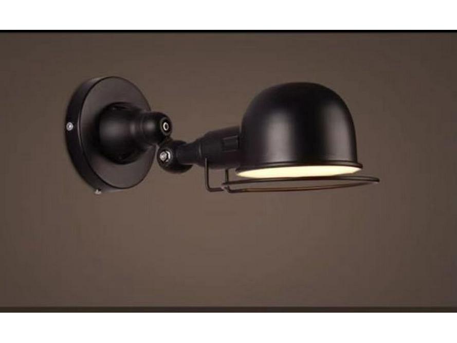 Nordic Industrial Retractable Swing Arm Wall Lamp - Modern Minimalist Design for Living Room or Bedroom