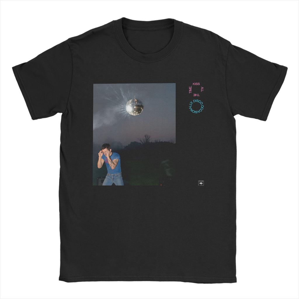 Unisex Kiss All The Time Disco Occasionally 2026 T Shirts 100 Cotton Tops Vintage Short Sleeve O Neck Tees Plus Size TShirts