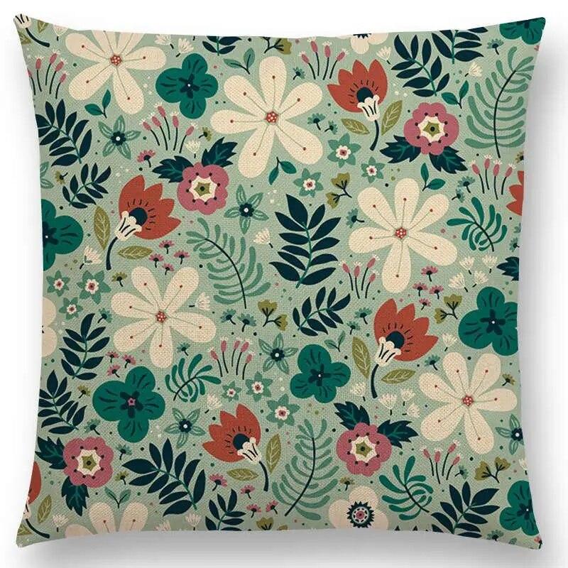Kissenbezug Heimdeko Niedliches Blumenkissen Designer Hochwertig Sofa Wohnzimmer