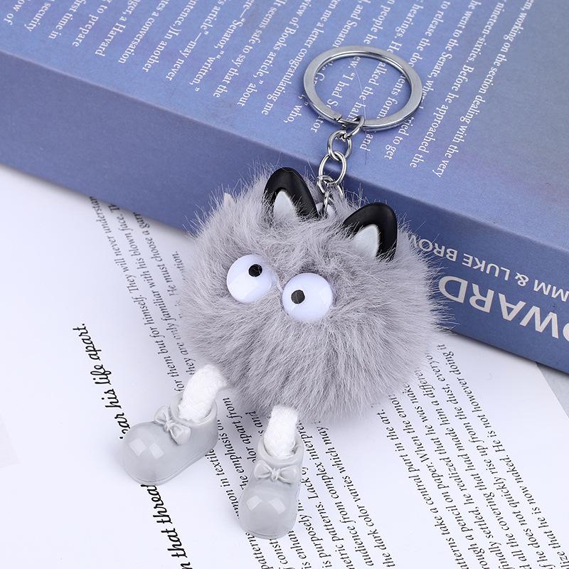 New Cute Plush Keychain Long-legged Elf Pendant Car Pendant Bag Pendant Gift