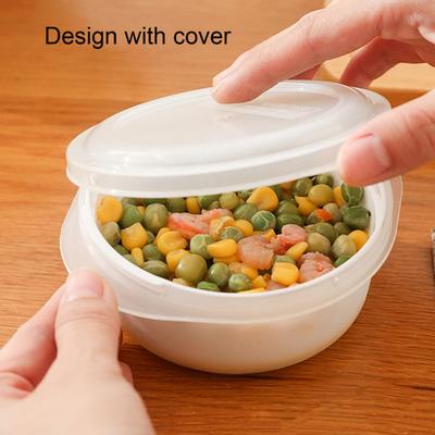 Practical Clear Lid Multipurpose Round BPA Free Food Storage Container Kitchen Supplies Bento Box
