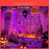 Halloween Feen-Lichterkette 200 LEDs 20m Mit 8 Modi Für Festliche Dekoration