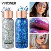 Mermaid Glitter Gel: Iridescent Face & Body Makeup