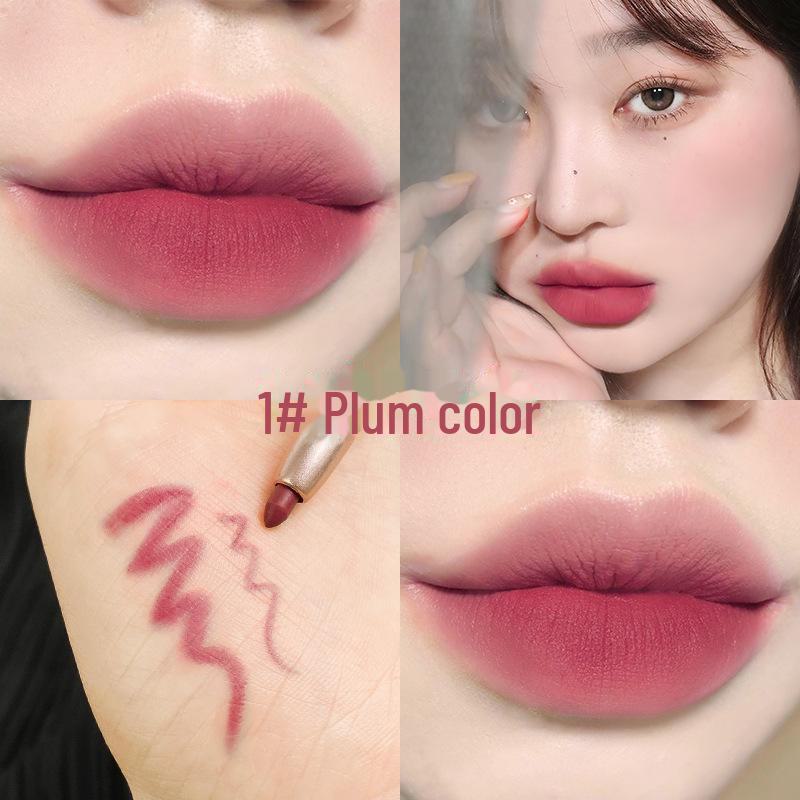 Han Qian Waterproof Rotating Lip Liner Pen - Langvarig matt finish for definerte lepper