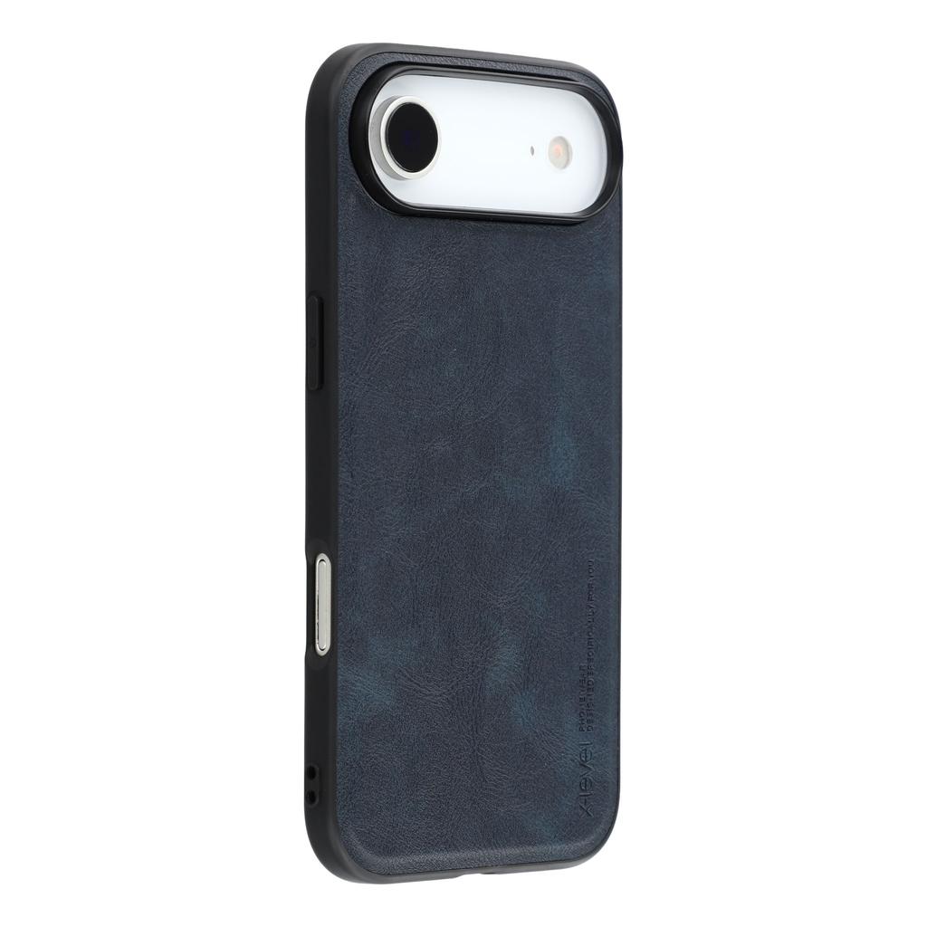 X-LEVEL Bojue-3 Series For iPhone 17 Air Case Leather Coated PC+TPU Phone Back Cover
