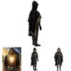 Black Adam Halloween Cosplay Costume Set For Kids And Adults