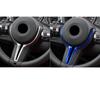 Auto Lenkrad Trim Auto Innere Abdeckung Carbon Faser Für BMW M Serie M2 M3 M4 M5 F80 F82 F87 T-förmigen Dekoration