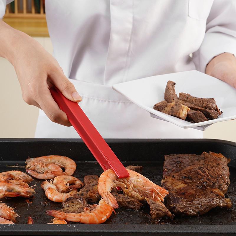 Koreanische Grillschere, Clip, Grillzange und Ölpinsel-Set zum Kochen, multifunktionales Silikon-Camping-BBQ-Werkzeug, Küchenzubehör