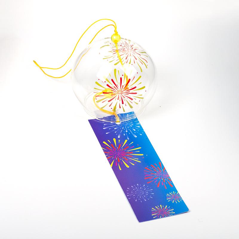 Wind Blossom Cherry Glass Chime Japanese Home Decor Ornament Birthday Gift