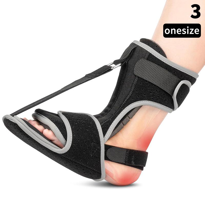 Plantar Fasciitis Night Splint Adjustable Sponge Padding Ankle Arch Support Stretch Boot Tendonitis Relief Foot Drop Brace